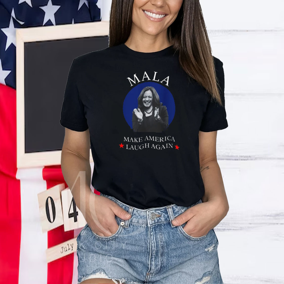 MALA, Make America Laugh Again Shirt, Kamala Harris 2024 Shirt