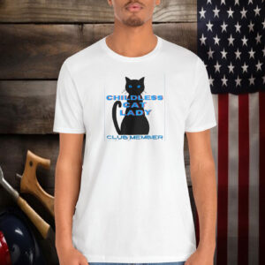 Official Childless Cat Lady Club Member Shirt