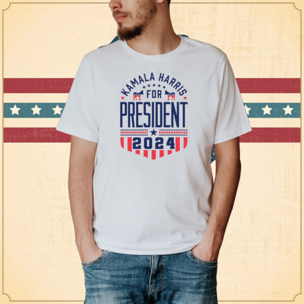 President Kamala Harris 2024 Shirt, We Are Not Going Back Shirt