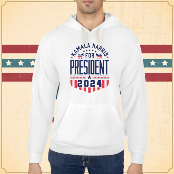President Kamala Harris 2024 Shirt, We Are Not Going Back Shirt