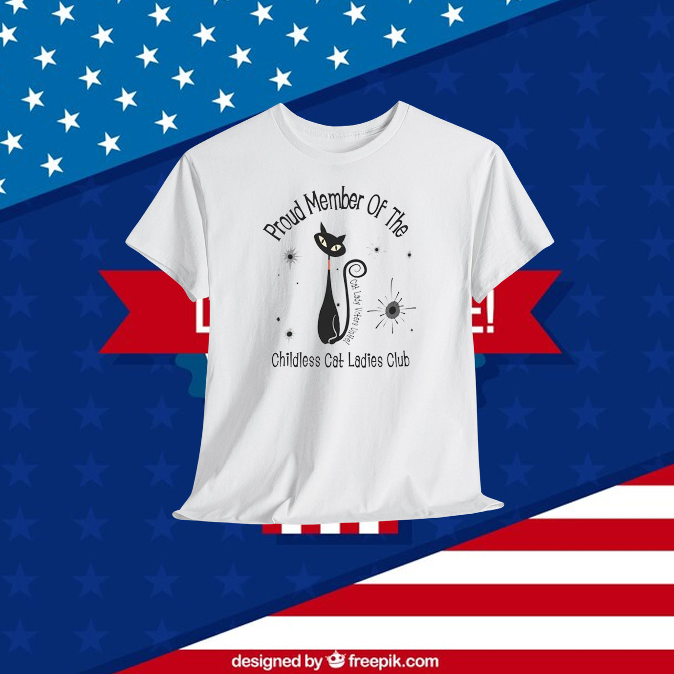 Proud Member of the Childless Cat Ladies Club Shirt