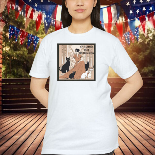 Single Cat Ladies for Harris 2024, Cat Lady Election Shirts
