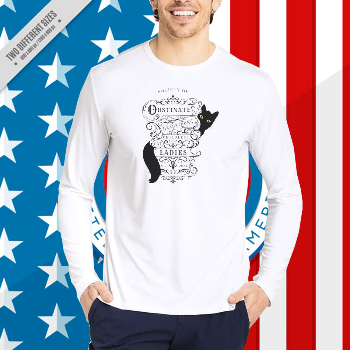 Society of Obstinate Headstrong Childless Cat Ladies Shirt