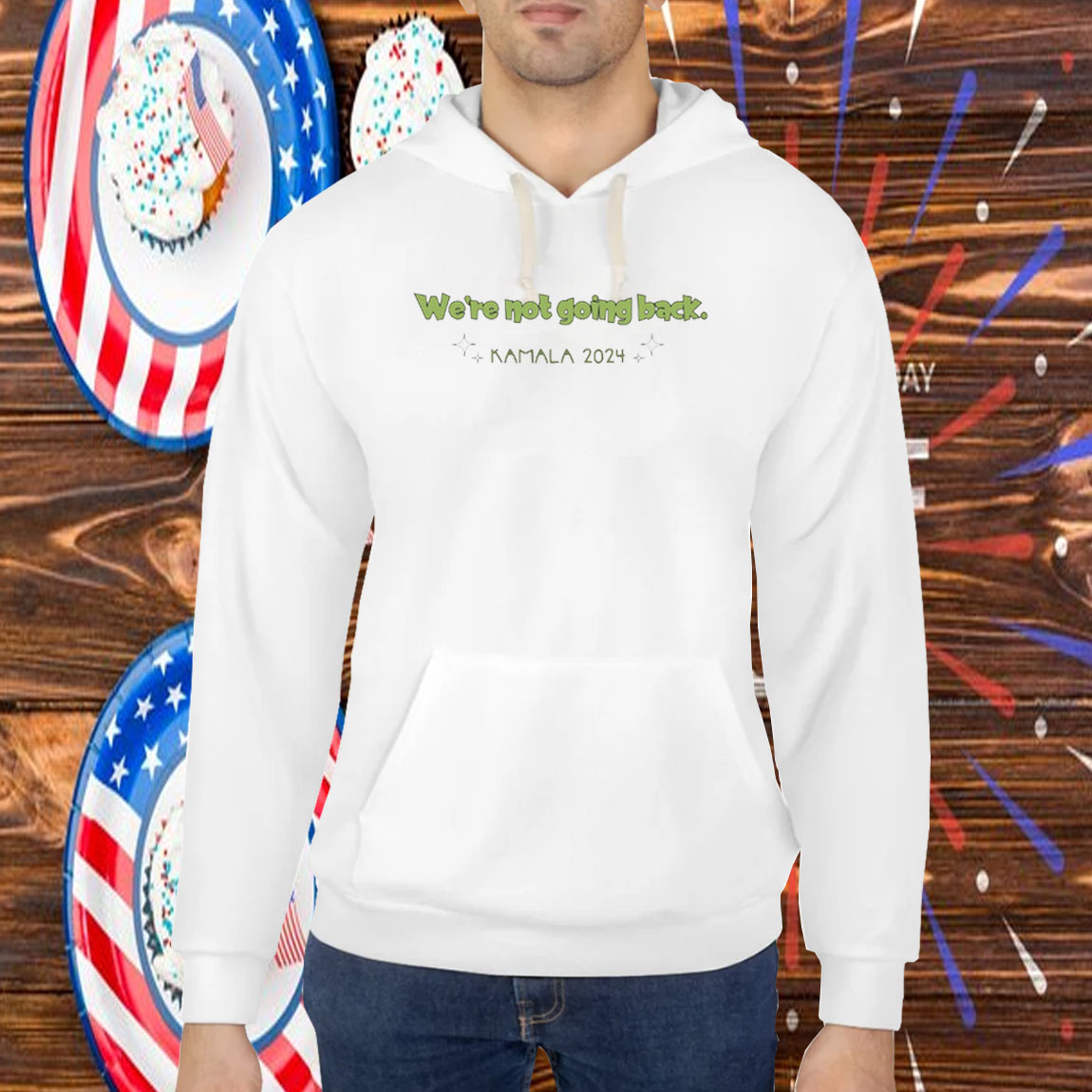 We're Not Going Back Kamala 2024 Shirt