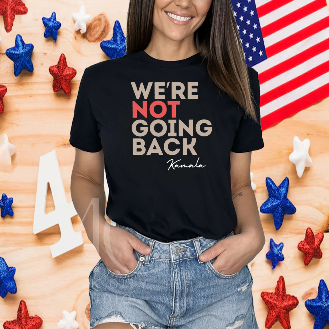 We’re Not Going Back Kamala Shirt