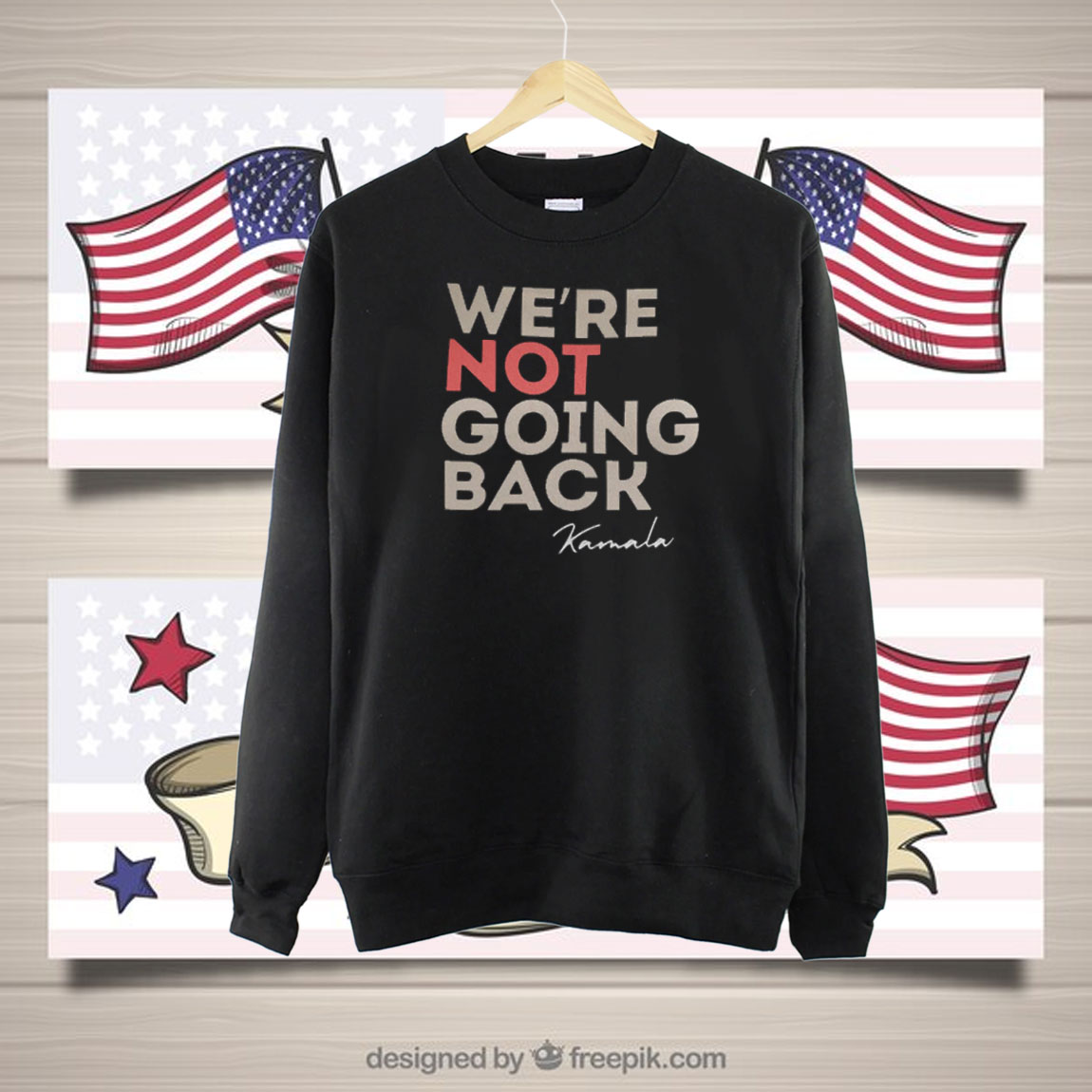 We're not going back Kamala Shirts