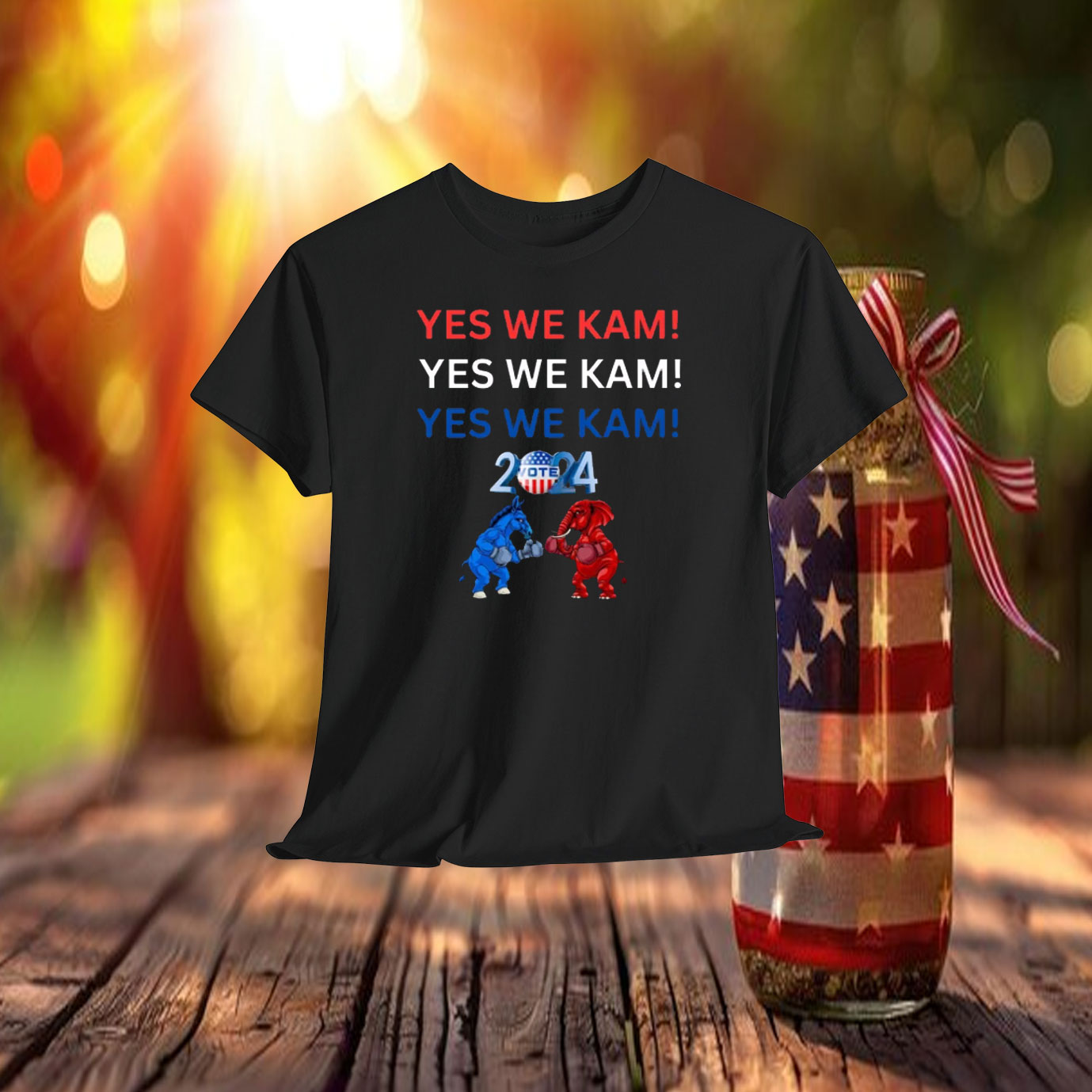 YES WE KAM! Kamala Tee shirt, Harris for President Shirt