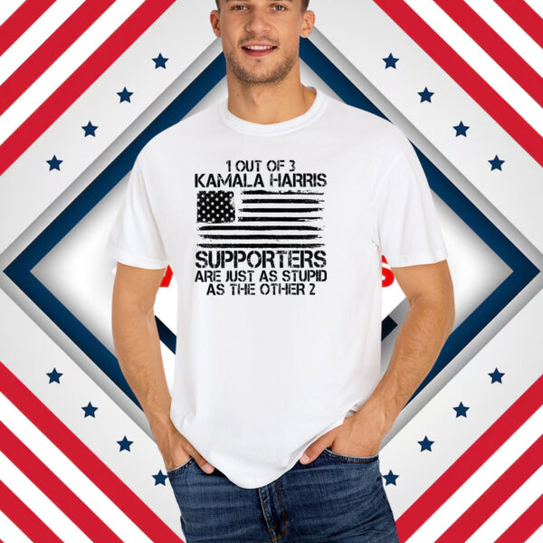 1 Out Of 3 Kamala Harris Supporters T-Shirt