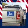 2024 Comma LA Kamala Harris Car Magnet