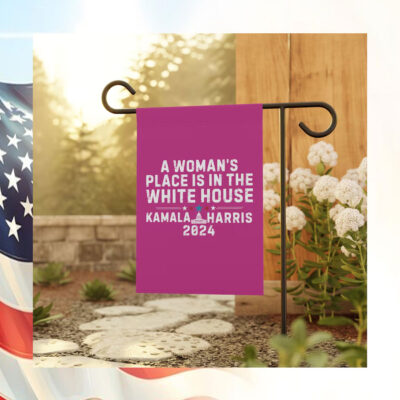 A Woman's Place Is In The White House Kamala Harris 2024 Flag