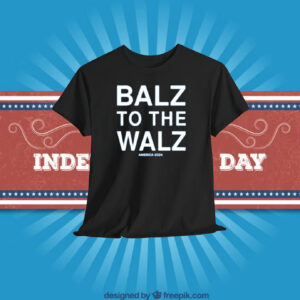 Balz To The Walz America Unisex Shirt