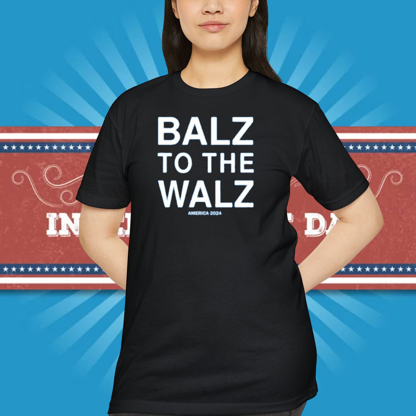 Balz To The Walz America Unisex Shirt