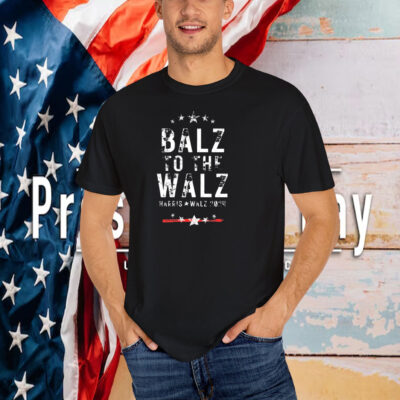 Balz to the Walz Election Shirt, Waltz Rally T-Shirt