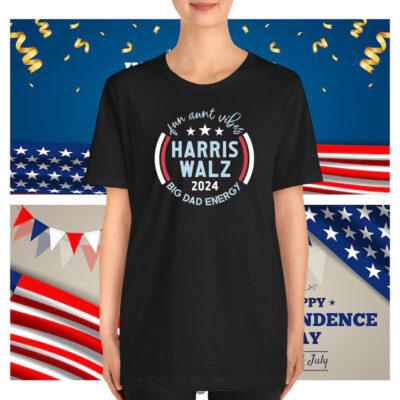 Big Dad Energy Tim Walz VP| Kamala 2024 T-Shirt