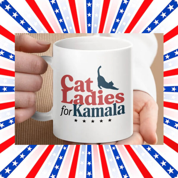 Cat Ladies for Kamala Coffee Mug