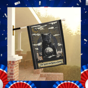 Cat Ladies for Kamala Harris Outdoor Flag