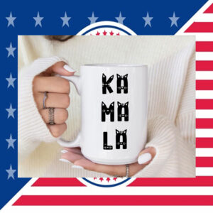 Cats For Kamala Mug, Kamala Harris Election 2024 Mug