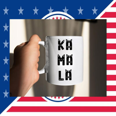 Cats For Kamala Mug, Kamala Harris Election 2024 Mug