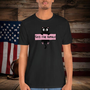 Cats for Kamala Shirt, Cat Lady, Harris 2024, Stop Project 2025 Shirt