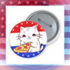 Childless Cat Ladies For Kamala Harris Pin Buttons