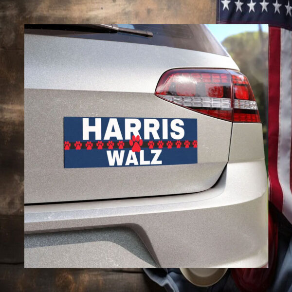 Childless Cat Lady Kamala For President Political Car Magnet