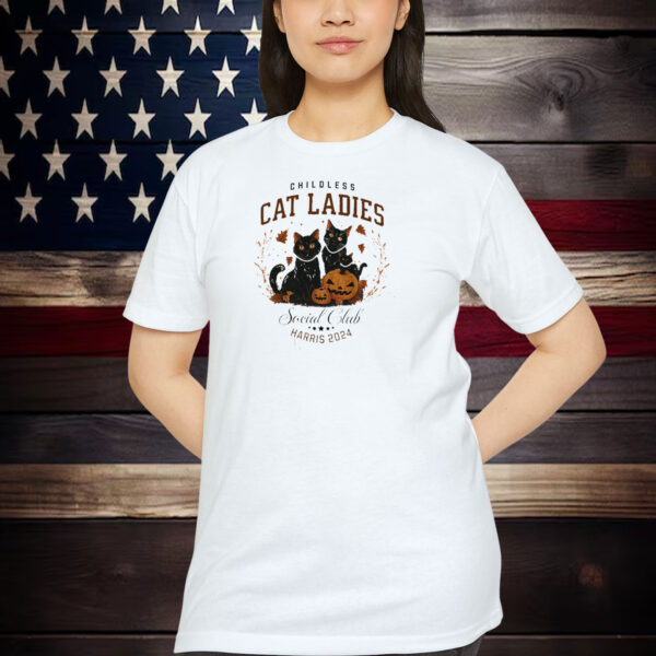 Childless Cat Lady Shirt, 2024 Election TShirt, Political Shirts