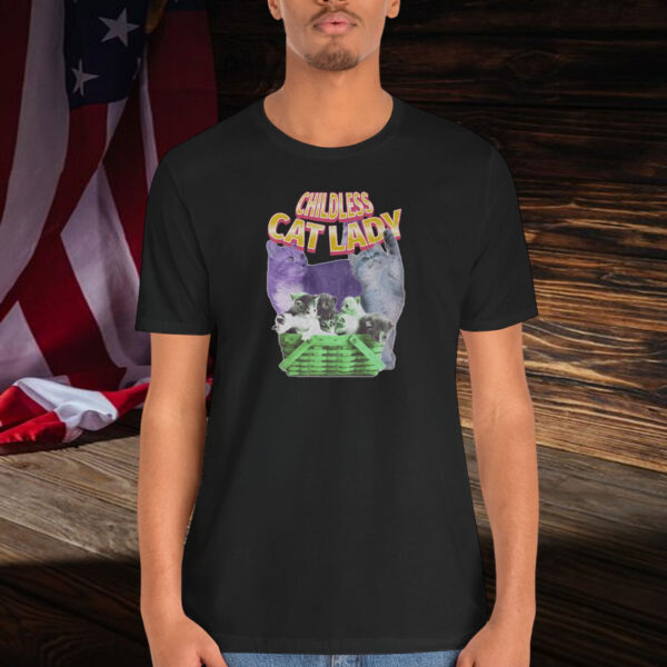 Childless Cat Lady Shirt, Kamala Harris Shirt, Comfort Colors® Shirt