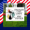 Childless Cat Lady Yard Sign