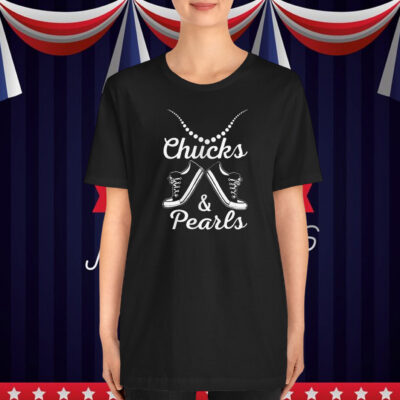Chucks & Pearls, VP Kamala Harris | Unisex Shirt