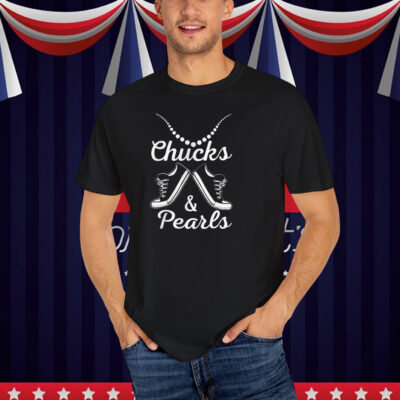 Chucks & Pearls, VP Kamala Harris | Unisex Shirt