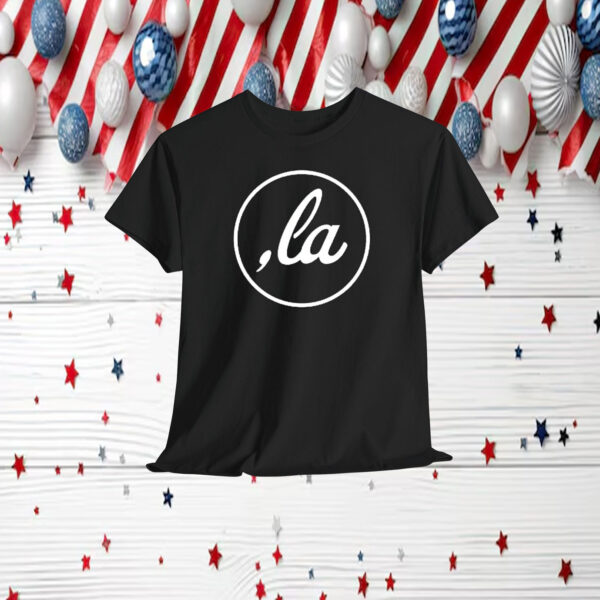 Comma La Funny Kamala Harris for President Script 2024 Shirt
