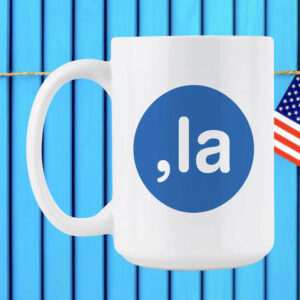 Comma-La Harris 2024 Mug