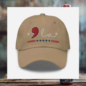 Comma - La Kamala Harris Embroidery 2024 Hat