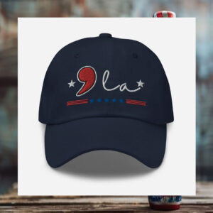 Comma - La Kamala Harris Embroidery 2024 Hat