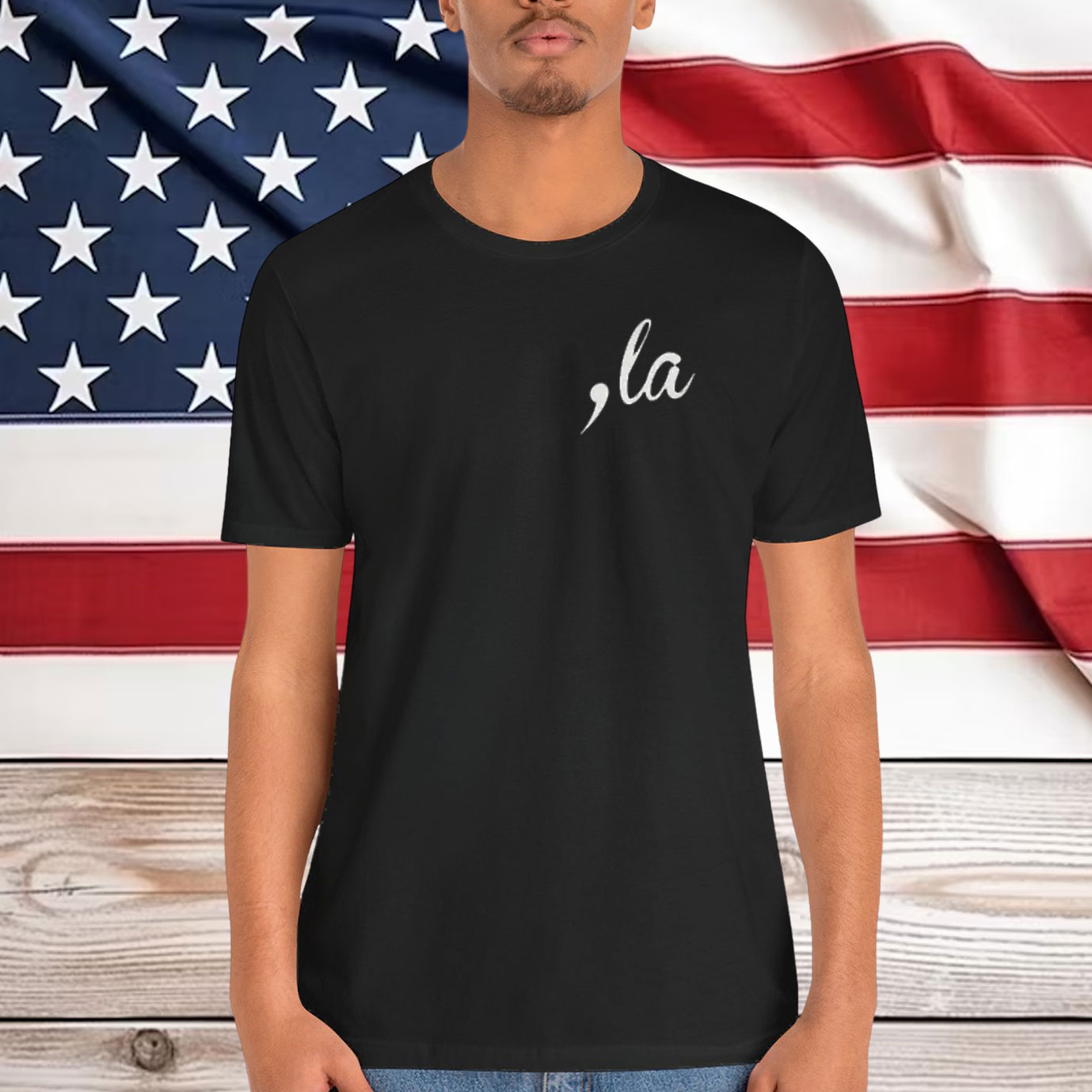 Comma La ,la T-Shirt Kamala - US Election Shirt