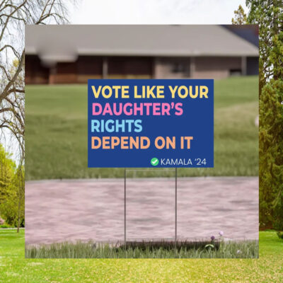Democrat Garden Harris 24 Yard Sign