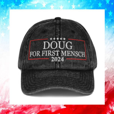 Doug for First Mensch Yiddish Kamala Hat 