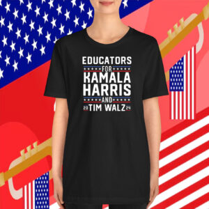 Educators for Kamala Harris Tim Walz 2024 T-Shirt