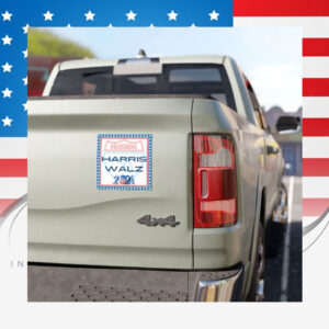 Florida For Kamala Harris Tim Walz 2024 President Election Car Magnet