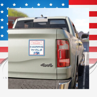 Florida For Kamala Harris Tim Walz 2024 President Election Car Magnet