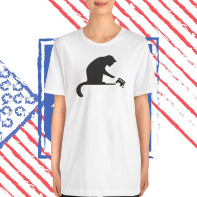 Funny Cat Lady Revenge Push GOP Freedom Kamala Harris T-Shirt