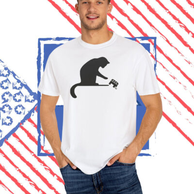 Funny Cat Lady Revenge Push GOP Freedom Kamala Harris T-Shirt