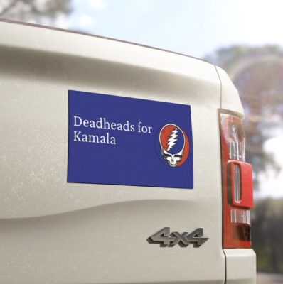 Grateful Deadheads for Kamala Car Magnets