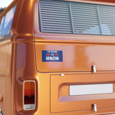 Gus Walz I’m Voting For Gus Walz’s Dad Bumper Stickers