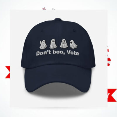 Halloween Kamala Harris Hat Don't Boo Hat