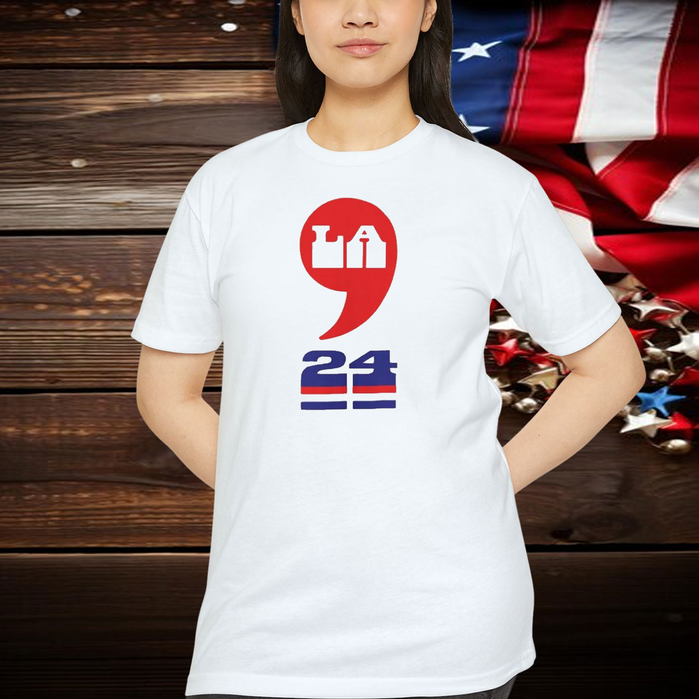 Harris 2024 - Women's Boxy Cropped Tee - Harris 2024 Shirt