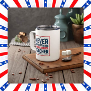 Harris Tim Walz Insulated Coffee Mug