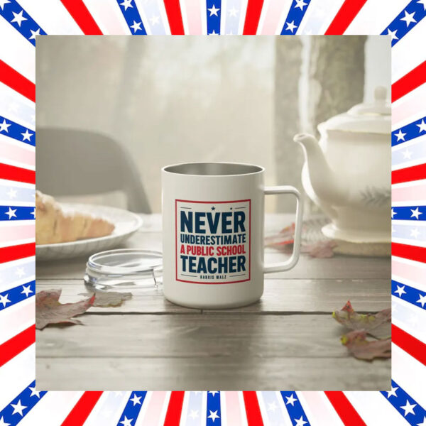 Harris Tim Walz Insulated Coffee Mug