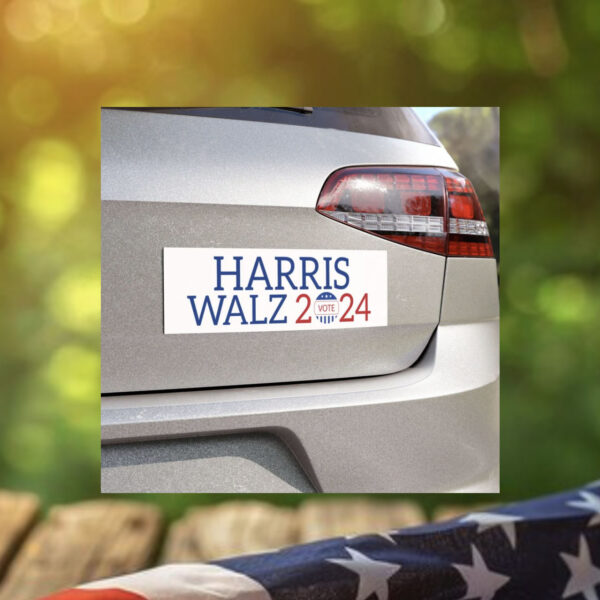 Harris Walz 2024 Bumper Magnet