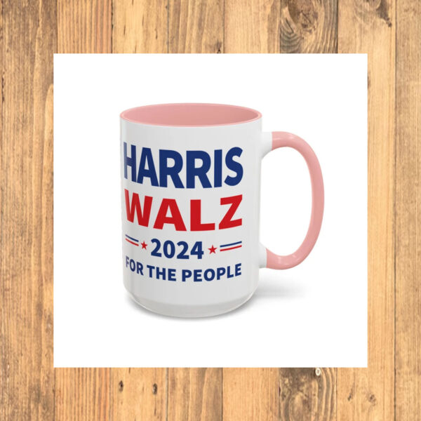 Harris Walz 2024 Coffee Mug, Kamala Harris for President Democrat Cup, Election 2024 Mugs